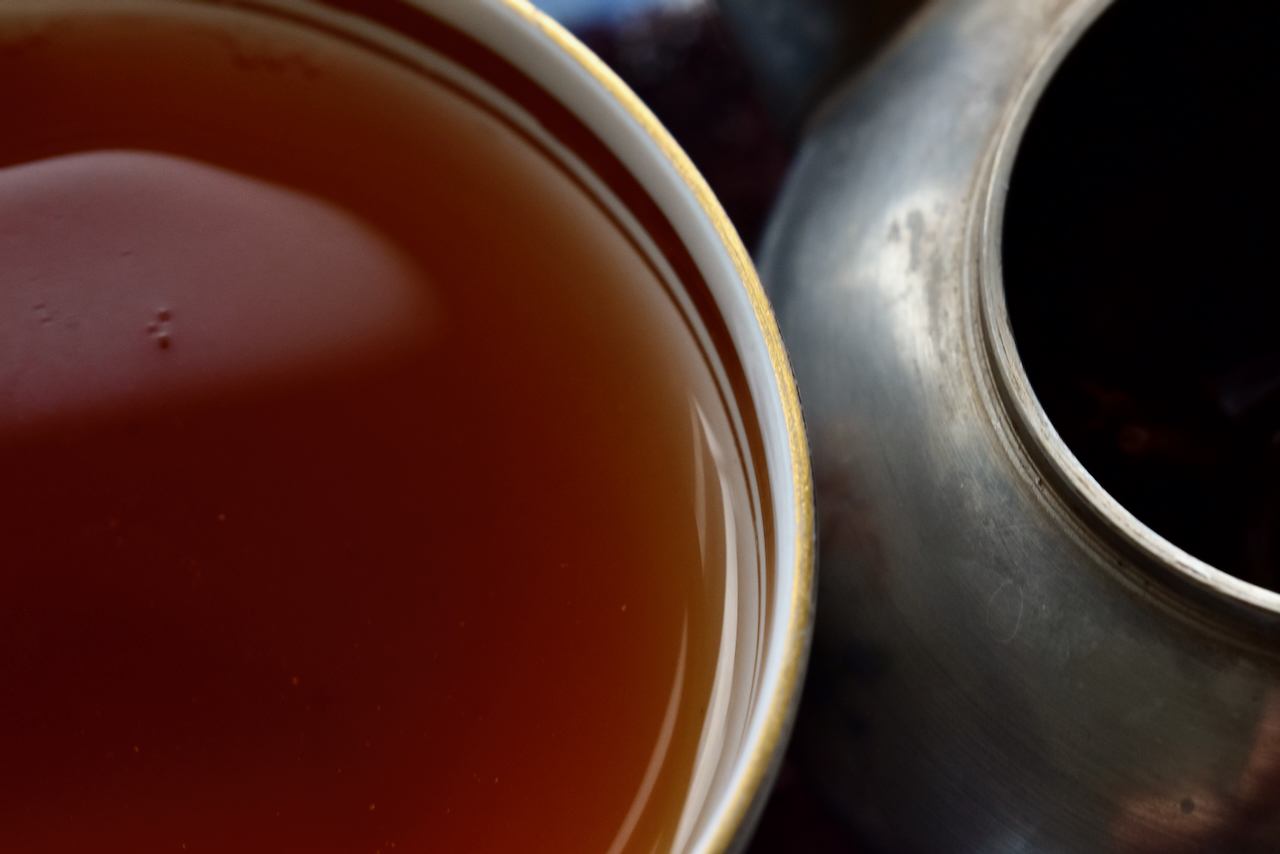 Tea soup detail
